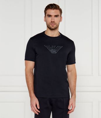 Emporio Armani - T-shirt męski ze sklepu: Gomez Fashion Store w kategorii: T-shirty męskie - zdjęcie 874714-BD9-10338_EA245M000076N05