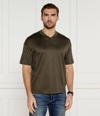 T-shirt męski na wiosnę Emporio Armani ze sklepu: Gomez Fashion Store w kategorii: T-shirty męskie - zdjęcie 874714-BD9-10338_EA245M000077N06