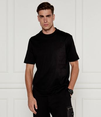 Emporio Armani - T-shirt męski casualowy na wiosnę ze sklepu: Gomez Fashion Store w kategorii: T-shirty męskie - zdjęcie 874714-BD9-10338_EA245M000079996