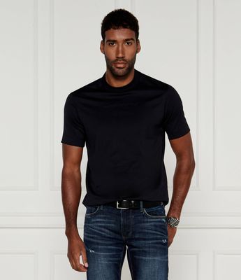 T-shirt męski na wiosnę Emporio Armani ze sklepu: Gomez Fashion Store w kategorii: T-shirty męskie - zdjęcie 874714-BD9-10338_EA245M000086016