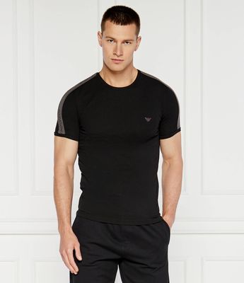 Emporio Armani - T-shirt męski wiosenny ze sklepu: Gomez Fashion Store w kategorii: T-shirty męskie - zdjęcie 874714-BD9-10338_EB245M000029020