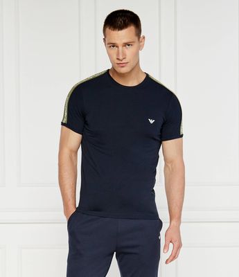 T-shirt męski casualowy wiosenny Emporio Armani ze sklepu: Gomez Fashion Store w kategorii: T-shirty męskie - zdjęcie 874714-BD9-10338_EB245M000029135
