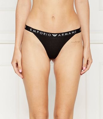 Emporio Armani - Majtki damskie z napisami ze sklepu: Gomez Fashion Store w kategorii: Majtki damskie - zdjęcie 874714-BD9-10338_EB245W000011020
