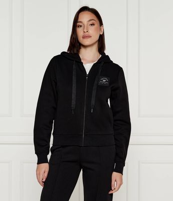 Bluza damska jesienna Emporio Armani ze sklepu: Gomez Fashion Store w kategorii: Bluzy damskie - zdjęcie 874714-BD9-10338_EB245W000014020