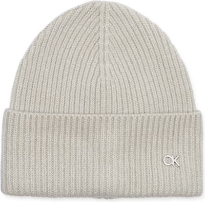 Czapka zimowa damska Calvin Klein ze sklepu: Gomez Fashion Store w kategorii: Czapki zimowe damskie - zdjęcie 874714-BD9-10338_CK245W000031C35