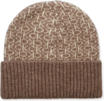 Czapka zimowa damska Calvin Klein ze sklepu: Gomez Fashion Store w kategorii: Czapki zimowe damskie - zdjęcie 874714-BD9-10338_CK245W000034C31
