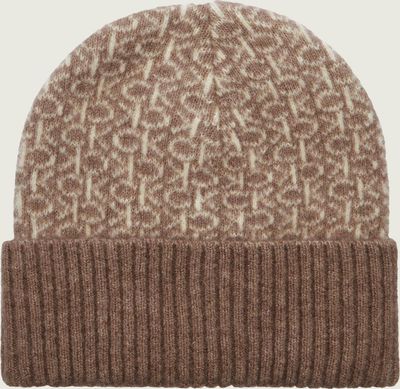 Czapka zimowa damska Calvin Klein ze sklepu: Gomez Fashion Store w kategorii: Czapki zimowe damskie - zdjęcie 874714-BD9-10338_CK245W000034C31