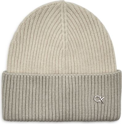 Czapka zimowa damska Calvin Klein ze sklepu: Gomez Fashion Store w kategorii: Czapki zimowe damskie - zdjęcie 874714-BD9-10338_CK245W000036C35