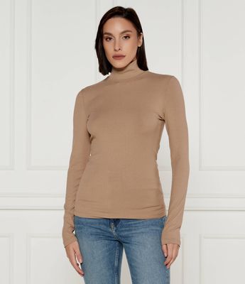 Bluzka damska casual Calvin Klein ze sklepu: Gomez Fashion Store w kategorii: Bluzki damskie - zdjęcie 874714-BD9-10338_CK245W000141C45