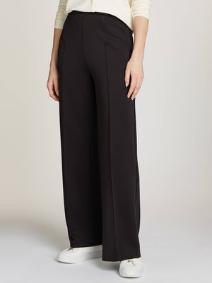 Spodnie damskie jesienne Calvin Klein ze sklepu: Gomez Fashion Store w kategorii: Spodnie damskie - zdjęcie 874714-BD9-10338_CK245W000145A23