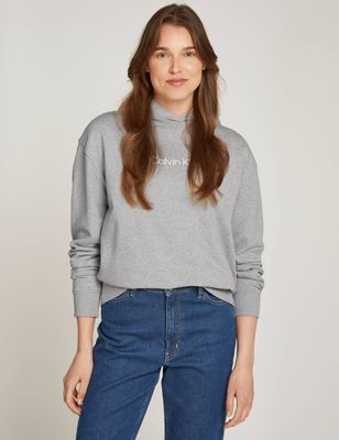 Bluza damska casual Calvin Klein ze sklepu: Gomez Fashion Store w kategorii: Bluzy damskie - zdjęcie 874714-BD9-10338_CK245W000148A30