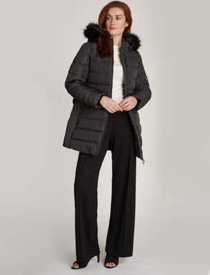 Kurtka damska jesienna Calvin Klein ze sklepu: Gomez Fashion Store w kategorii: Kurtki damskie - zdjęcie 874714-BD9-10338_CK245W000157A23