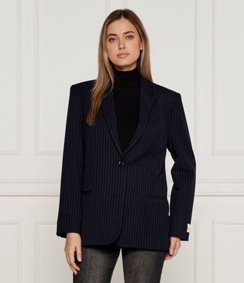 Marynarka Calvin Klein ze sklepu: Gomez Fashion Store w kategorii: Marynarki damskie - zdjęcie 874714-BD9-10338_CK245W000165146