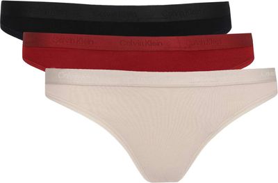 Majtki damskie gładkie Calvin Klein Underwear ze sklepu: Gomez Fashion Store w kategorii: Majtki damskie - zdjęcie 874714-BD9-10338_CU245W000016C87