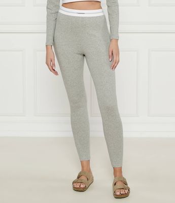Calvin Klein Underwear - Spodnie damskie na wiosnę casualowe ze sklepu: Gomez Fashion Store w kategorii: Spodnie damskie - zdjęcie 874714-BD9-10338_CU245W000035405