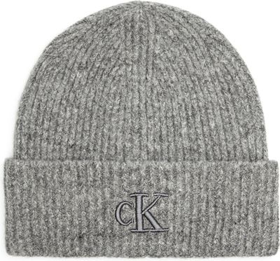 Calvin Klein Jeans - Czapka zimowa damska ze sklepu: Gomez Fashion Store w kategorii: Czapki zimowe damskie - zdjęcie 874714-BD9-10338_CJ245W000001170