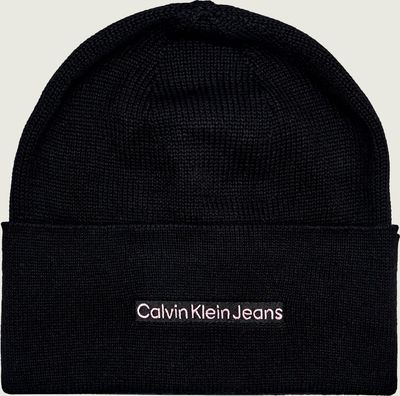 Calvin Klein Jeans - Czapka zimowa damska ze sklepu: Gomez Fashion Store w kategorii: Czapki zimowe damskie - zdjęcie 874714-BD9-10338_CJ245W000005249
