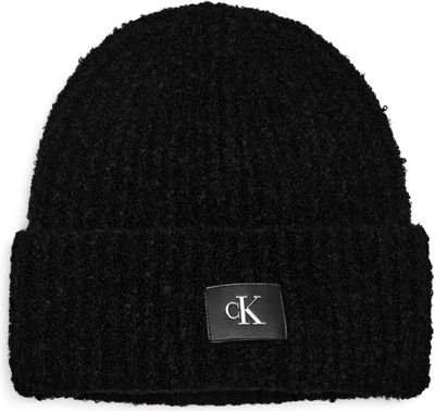 Czapka zimowa damska Calvin Klein Jeans ze sklepu: Gomez Fashion Store w kategorii: Czapki zimowe damskie - zdjęcie 874714-BD9-10338_CJ245W000006A81