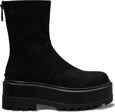 Botki jesienne Calvin Klein Jeans ze sklepu: Gomez Fashion Store w kategorii: Botki - zdjęcie 874714-BD9-10338_CJ245W000071180