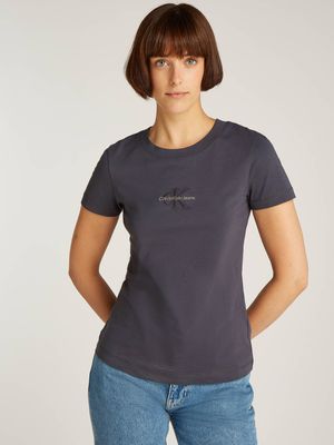 Bluzka damska w stylu młodzieżowym Calvin Klein Jeans ze sklepu: Gomez Fashion Store w kategorii: Bluzki damskie - zdjęcie 874714-BD9-10338_CJ245W000086C61