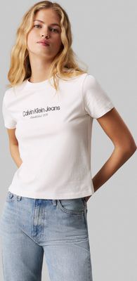 Bluzka damska w stylu młodzieżowym Calvin Klein Jeans ze sklepu: Gomez Fashion Store w kategorii: Bluzki damskie - zdjęcie 874714-BD9-10338_CJ245W000098186