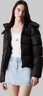 Calvin Klein Jeans - Kurtka damska casual jesienna ze sklepu: Gomez Fashion Store w kategorii: Kurtki damskie - zdjęcie 874714-BD9-10338_CJ245W000102A81