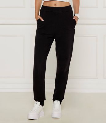 Spodnie damskie sportowe jesienne Calvin Klein Jeans ze sklepu: Gomez Fashion Store w kategorii: Spodnie damskie - zdjęcie 874714-BD9-10338_CJ245W000113A81