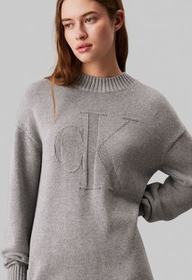 Sukienka na jesień prosta Calvin Klein Jeans ze sklepu: Gomez Fashion Store w kategorii: Sukienki - zdjęcie 874714-BD9-10338_CJ245W000121C72