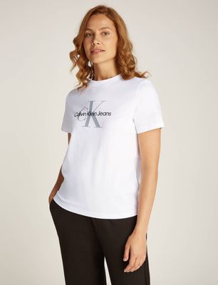 Bluzka damska wiosenna Calvin Klein Jeans ze sklepu: Gomez Fashion Store w kategorii: Bluzki damskie - zdjęcie 874714-BD9-10338_CJ245W000088C65