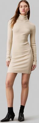 Sukienka dopasowana Calvin Klein Jeans ze sklepu: Gomez Fashion Store w kategorii: Sukienki - zdjęcie 874714-BD9-10338_CJ245W000104C69