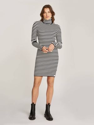 Calvin Klein Jeans - Sukienka ze sklepu: Gomez Fashion Store w kategorii: Sukienki - zdjęcie 874714-BD9-10338_CJ245W000104186