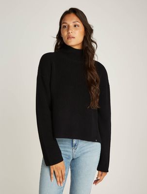 Sweter damski Calvin Klein Jeans ze sklepu: Gomez Fashion Store w kategorii: Swetry damskie - zdjęcie 874714-BD9-10338_CJ245W000162A81