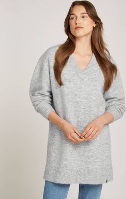 Sweter damski casual na zimę Calvin Klein Jeans ze sklepu: Gomez Fashion Store w kategorii: Swetry damskie - zdjęcie 874714-BD9-10338_CJ245W000166C72