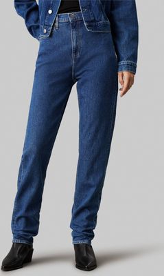 Jeansy damskie casualowe Calvin Klein Jeans ze sklepu: Gomez Fashion Store w kategorii: Jeansy damskie - zdjęcie 874714-BD9-10338_CJ245W000171195