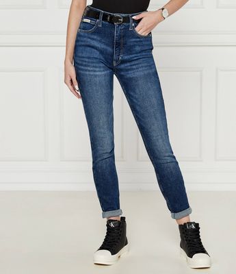 Jeansy damskie wiosenne Calvin Klein Jeans ze sklepu: Gomez Fashion Store w kategorii: Jeansy damskie - zdjęcie 874714-BD9-10338_CJ245W000183195