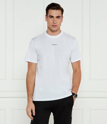 T-shirt męski na wiosnę Replay ze sklepu: Gomez Fashion Store w kategorii: T-shirty męskie - zdjęcie 874714-BD9-10338_RY245M000010A01