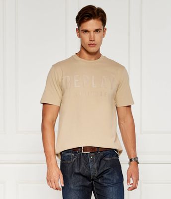 T-shirt męski młodzieżowy Replay ze sklepu: Gomez Fashion Store w kategorii: T-shirty męskie - zdjęcie 874714-BD9-10338_RY245M000014A25