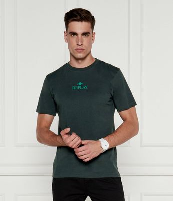 T-shirt męski Replay ze sklepu: Gomez Fashion Store w kategorii: T-shirty męskie - zdjęcie 874714-BD9-10338_RY245M000016A28
