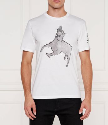 T-shirt męski młodzieżowy Replay ze sklepu: Gomez Fashion Store w kategorii: T-shirty męskie - zdjęcie 874714-BD9-10338_RY245M000019A01