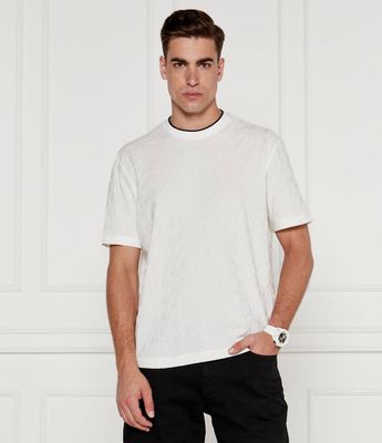 Armani Exchange - T-shirt męski casualowy ze sklepu: Gomez Fashion Store w kategorii: T-shirty męskie - zdjęcie 874714-BD9-10338_AX245M000083155