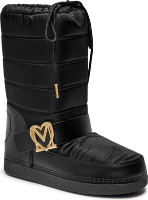 Śniegowce damskie na zimę Love Moschino ze sklepu: Gomez Fashion Store w kategorii: Śniegowce damskie - zdjęcie 874714-BD9-10338_LM244W000058000