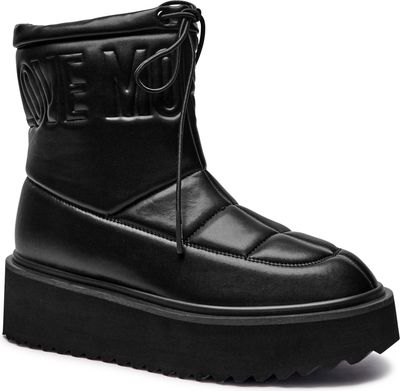 Śniegowce damskie na zimę Love Moschino ze sklepu: Gomez Fashion Store w kategorii: Śniegowce damskie - zdjęcie 874714-BD9-10338_LM245W000064000