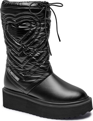 Śniegowce damskie zimowe Love Moschino ze sklepu: Gomez Fashion Store w kategorii: Śniegowce damskie - zdjęcie 874714-BD9-10338_LM245W000081000