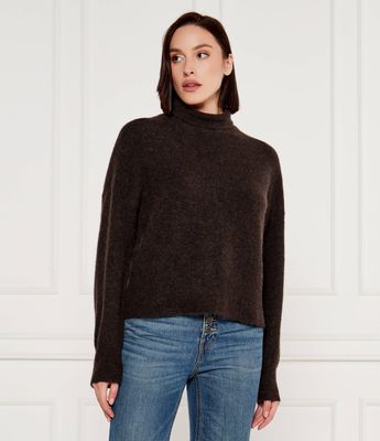 Sweter damski Samsøe Samsøe ze sklepu: Gomez Fashion Store w kategorii: Swetry damskie - zdjęcie 874714-BD9-10338_SS245W000004075