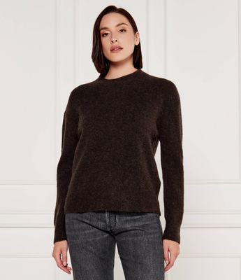 Sweter damski casual Samsøe Samsøe ze sklepu: Gomez Fashion Store w kategorii: Swetry damskie - zdjęcie 874714-BD9-10338_SS245W000007075