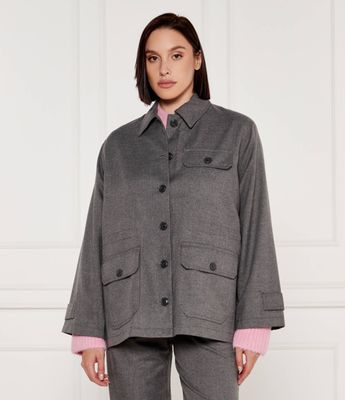 Kurtka damska Samsøe Samsøe ze sklepu: Gomez Fashion Store w kategorii: Kurtki damskie - zdjęcie 874714-BD9-10338_SS245W000010043