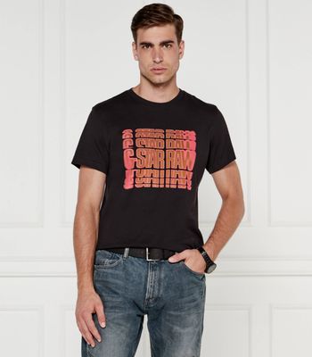 T-shirt męski na wiosnę G-Star Raw ze sklepu: Gomez Fashion Store w kategorii: T-shirty męskie - zdjęcie 874714-BD9-10338_GS245M000021484