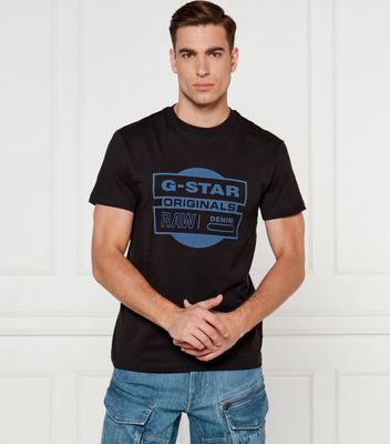 T-shirt męski w stylu młodzieżowym G-Star Raw ze sklepu: Gomez Fashion Store w kategorii: T-shirty męskie - zdjęcie 874714-BD9-10338_GS245M000023484