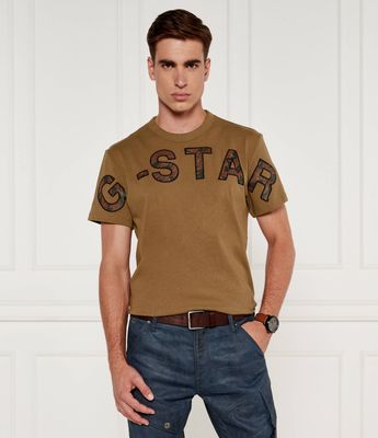 T-shirt męski na wiosnę G-Star Raw ze sklepu: Gomez Fashion Store w kategorii: T-shirty męskie - zdjęcie 874714-BD9-10338_GS245M000024149