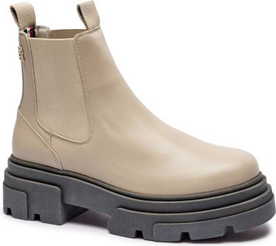 Botki jesienne Tommy Hilfiger ze sklepu: Gomez Fashion Store w kategorii: Botki - zdjęcie 874714-BD9-10338_TH245W000003G71